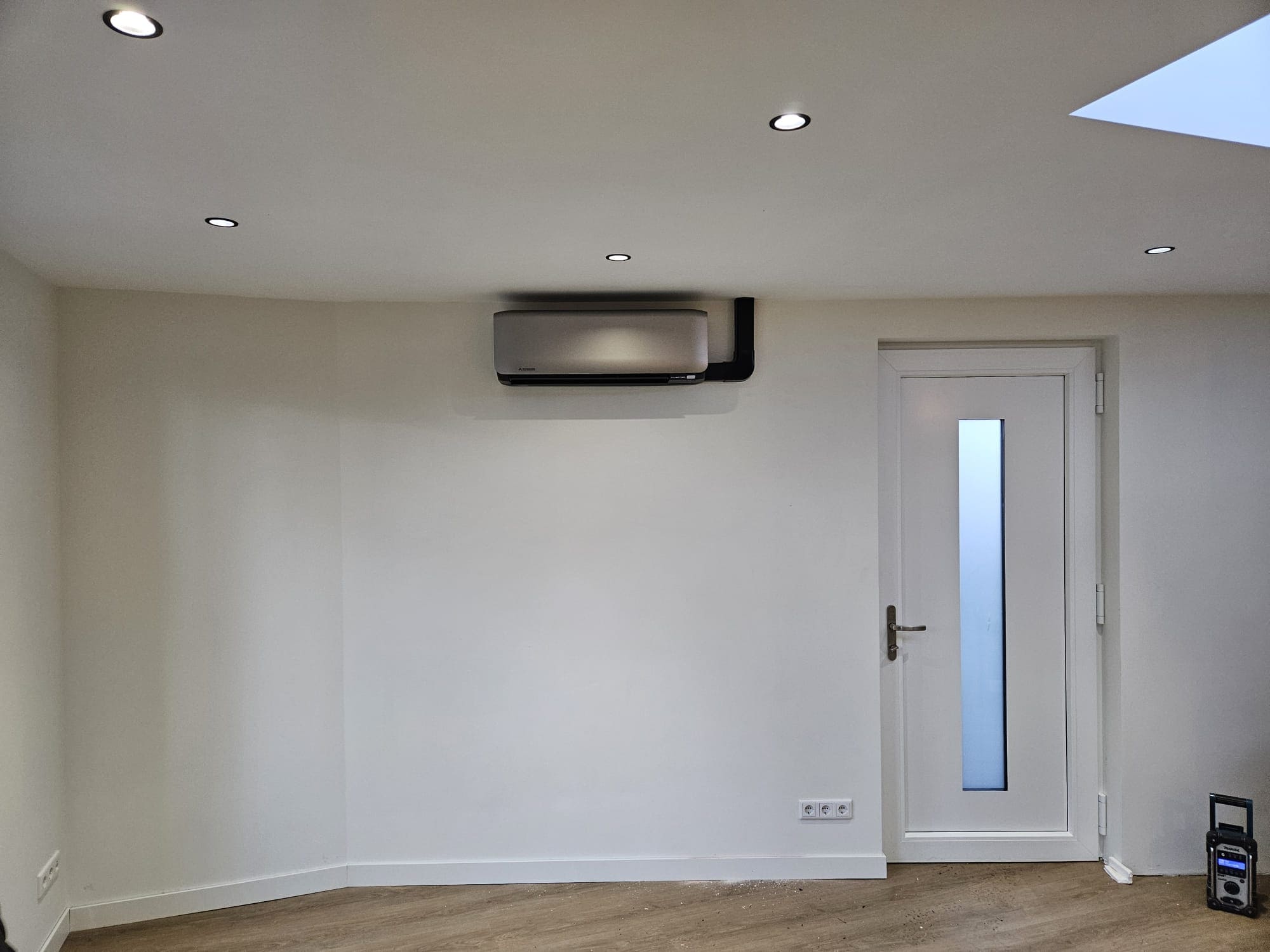 airco geplaatst in panningen