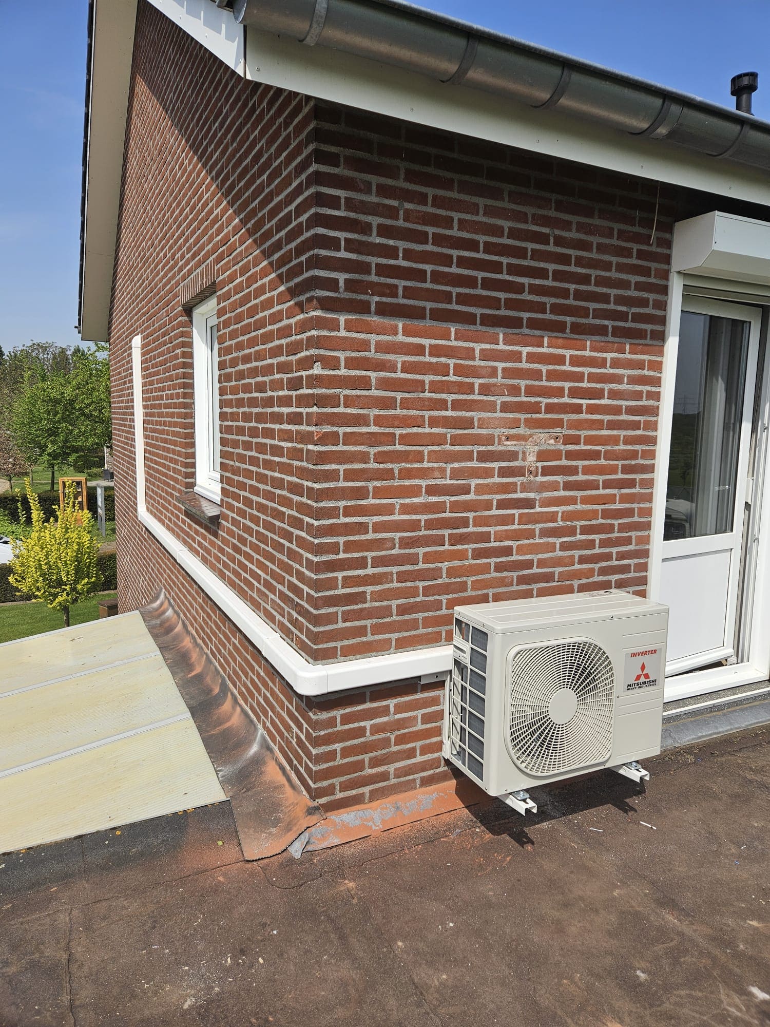 huis airco buiten ventilatie